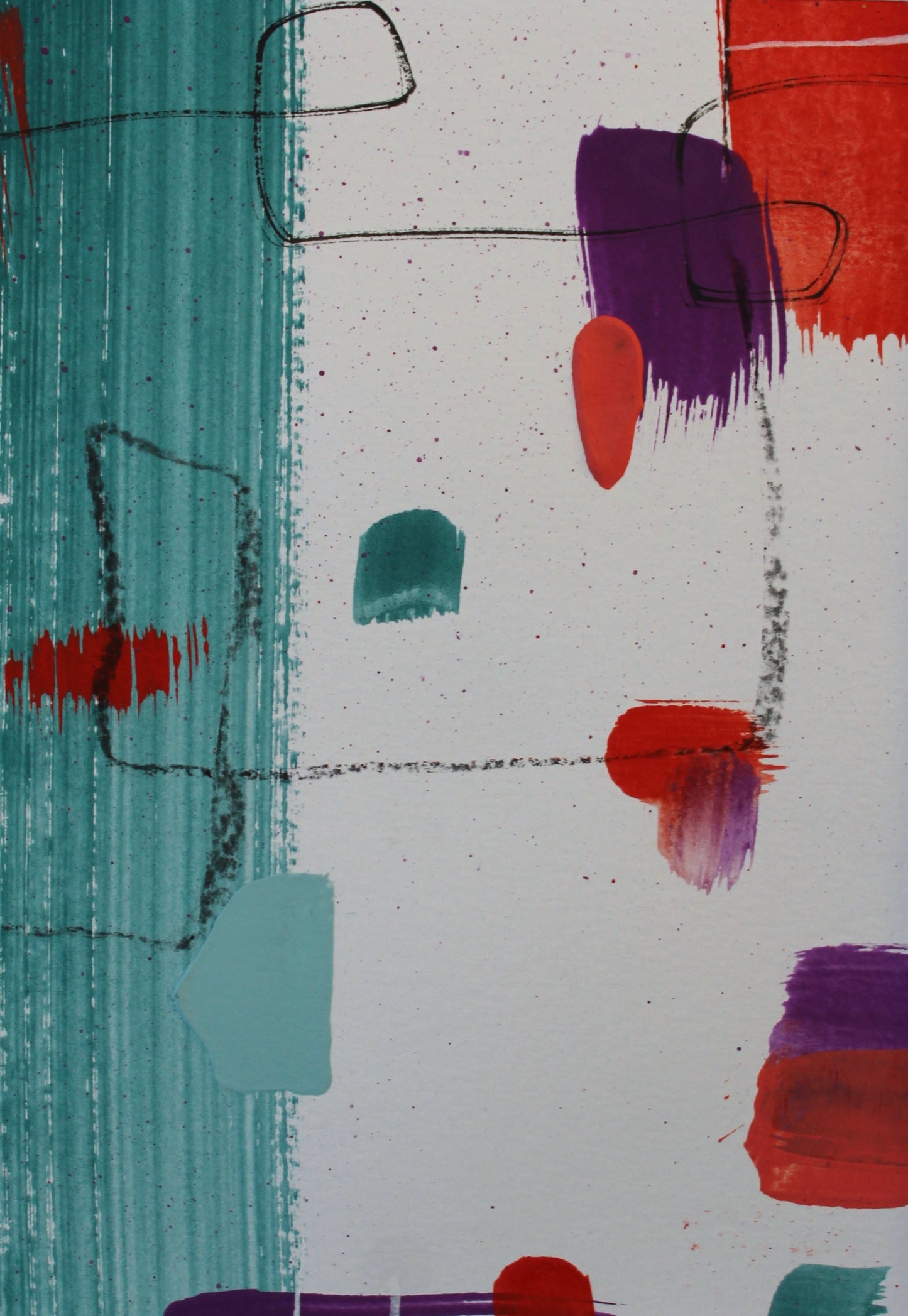 'Spring Blooms 4' Original Painting