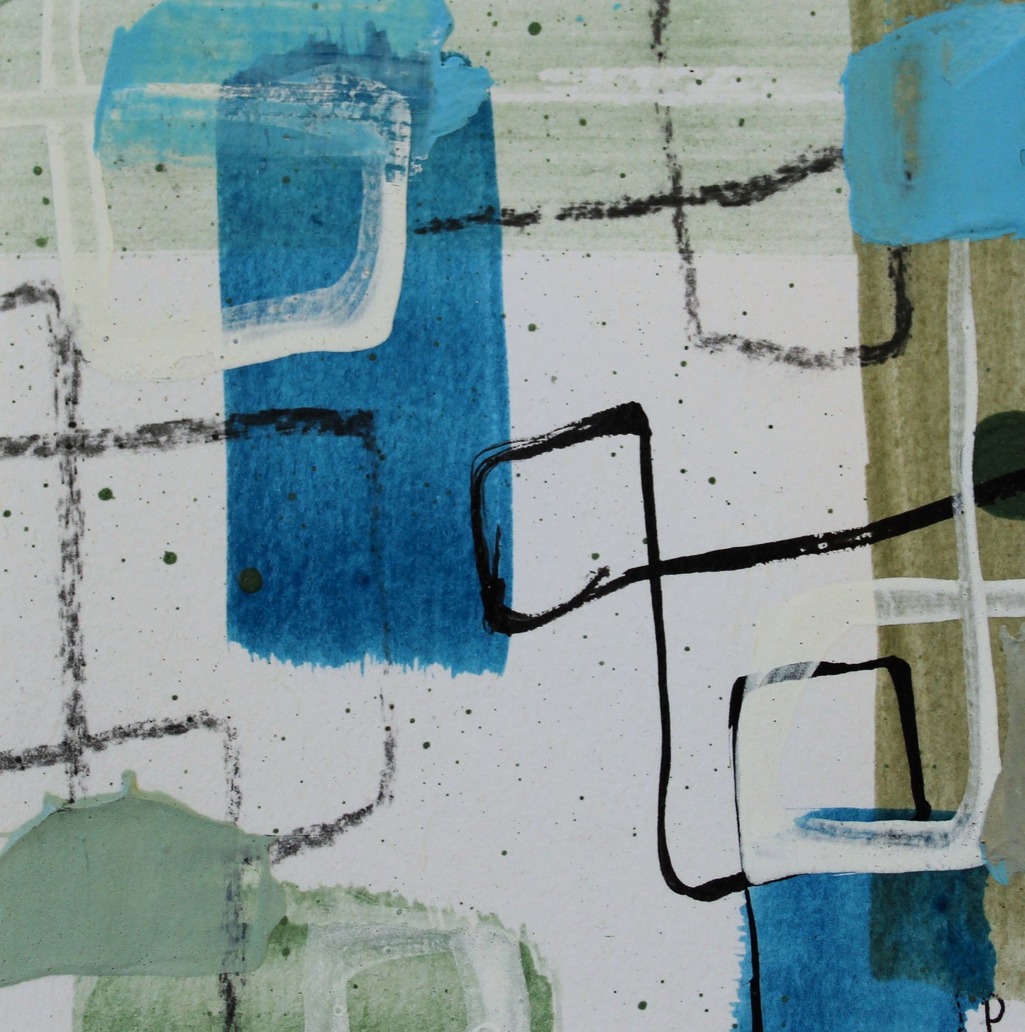 'Winter Blues 1' Original Painting